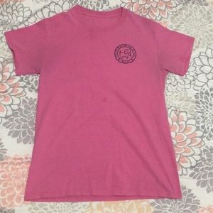 Puppie love shirt- georgia peach